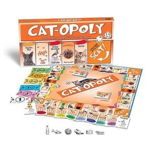 NWT Catopoly Cat Monopoly Board Game
